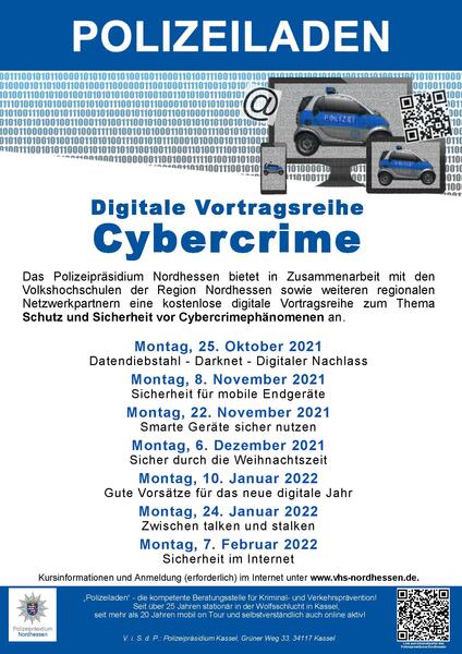 Bild vergrößern: Vortragsreihe Cybercrime
