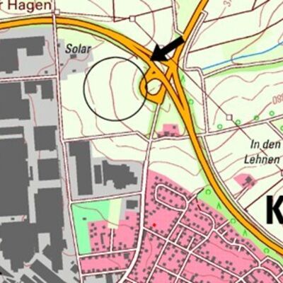 Bild vergrößern: Übersichtsplan zur Lage der Bauleitpläne