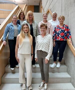 Bild vergrößern: Das Bild zeigt das Team des Bürgerbüros.