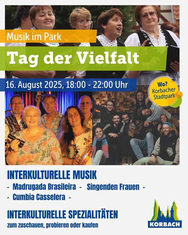 Bild vergrößern: Flyer Tag der Vielfalt 16.08.25