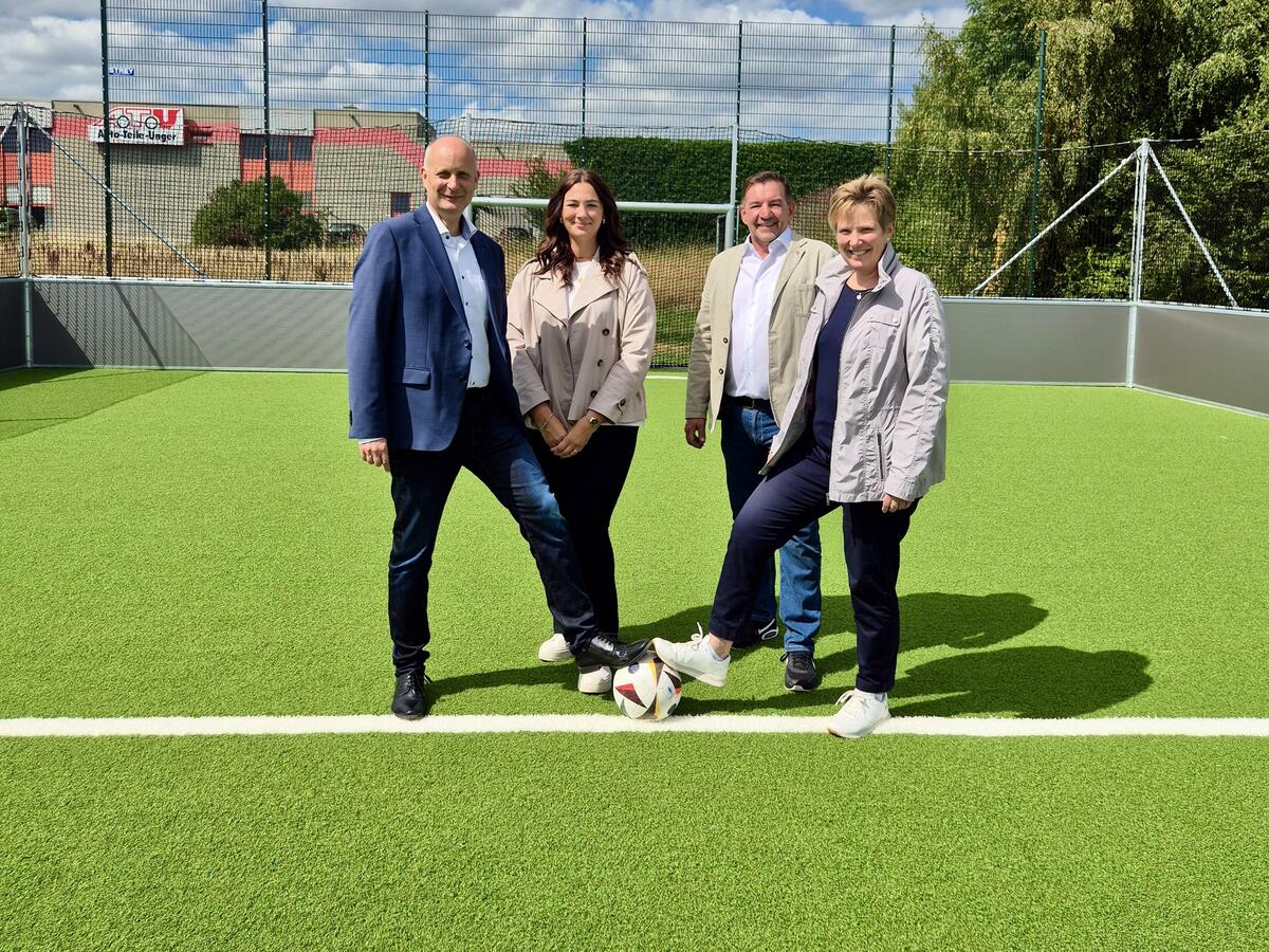 Fußballminispielfeld