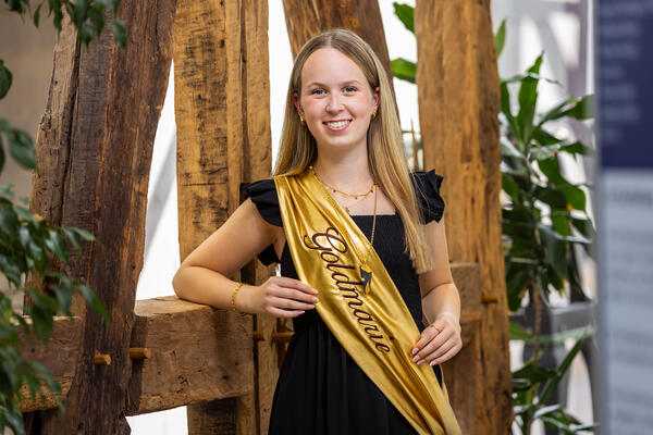Bild vergrößern: Goldmarie im Mueum