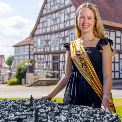 Bild vergrößern: Goldmarie Stadtmodell