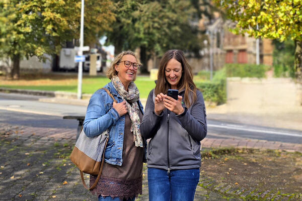 Bild vergrößern: Schatzsuche-App