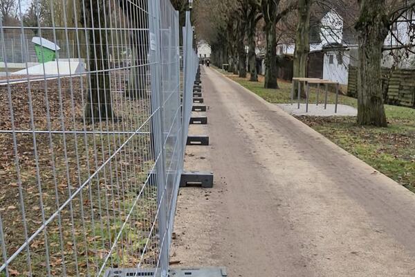 Bild vergrößern: Fuweg Allee Bleiche