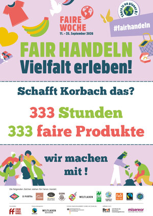 Bild vergr&ouml;&szlig;ern: Faire Woche wir sind dabei