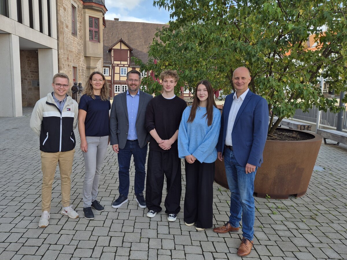Pressefoto Sch&uuml;leraustausch 