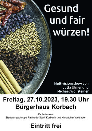 Multivisionsshow Faire Gewürze (2023)