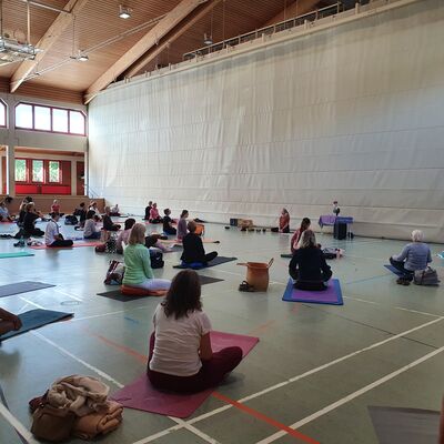 Bild vergrößern: Yogatag